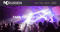 Desktop Screenshot of kristenrussen.no